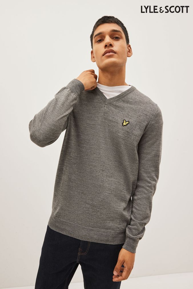 V neck new arrivals jumper mens next