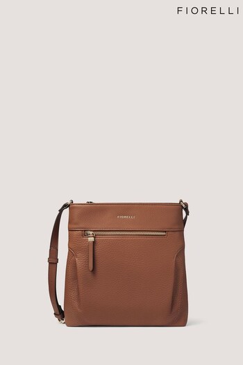 Fiorelli Brown Erika Cross-body Plain Bag (417068) | £65