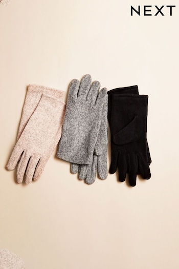 Black Fleece Gloves (417444) | £6