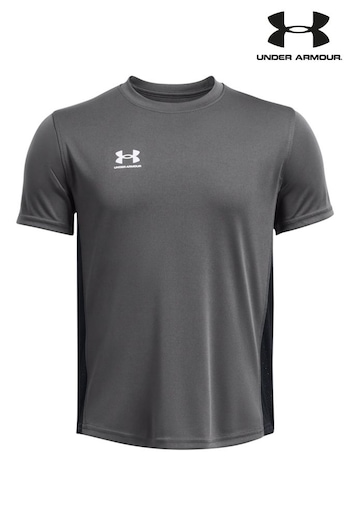 Under Armour Grey Challenger Train Short Sleeve T-Shirt (417945) | £20