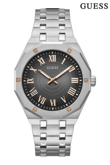 Guess J0BZ12 Gents Silver Tone Asset Watch (418048) | £169