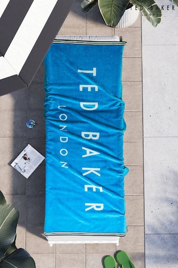 Ted Baker Blue Ted Baker Logo Towel (418054) | £50