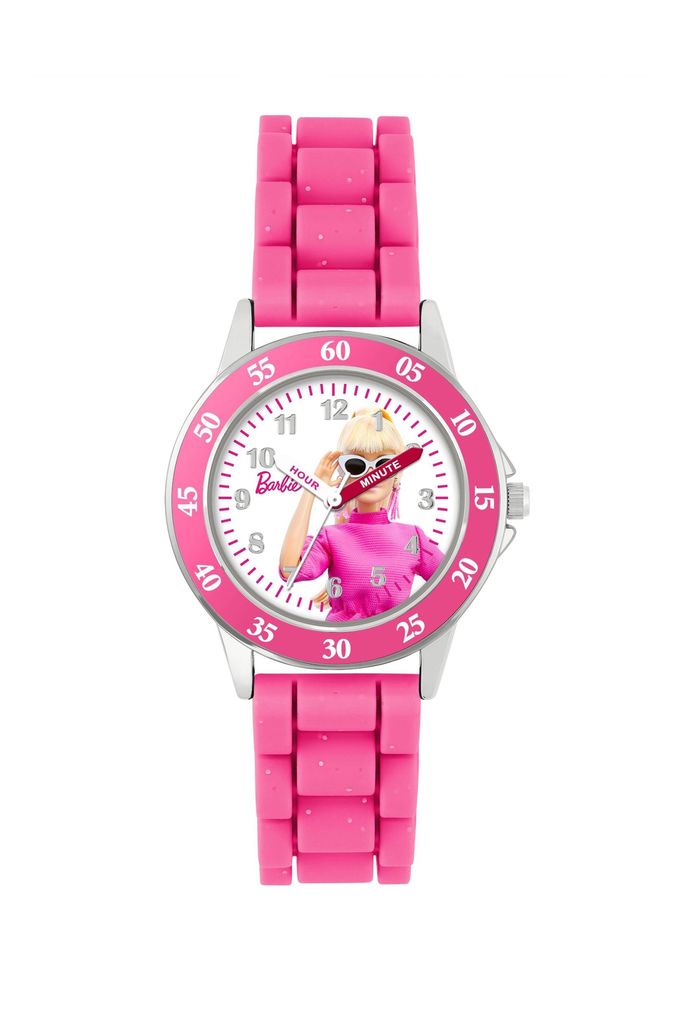 Peers Hardy Pink Barbie Time Teacher Watch (418060) | £20