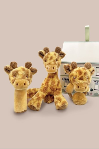 Babyblooms Three Little Giraffes Toys Gift Set (418180) | £36