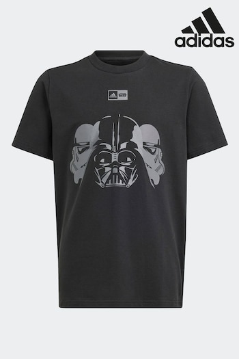 adidas Black Sportswear X Star Wars Graphic T-Shirt (418197) | £25