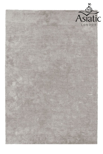 Asiatic Rugs Silver Milo Soft Touch Lustre Rug (418279) | £112 - £318