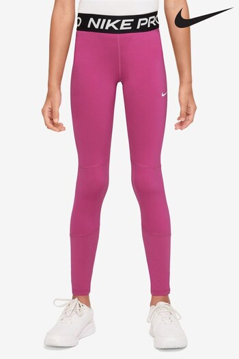 Nike rentals Fushsia Pink Performance High Waisted Pro Leggings (418411) | £33