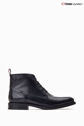 Base London Kramer Lace Up Black Boots (418465) | £80