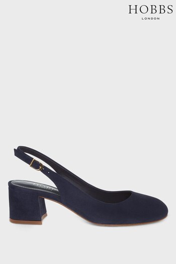 Hobbs Blue Hannah Sling Back Shoes (418733) | £129