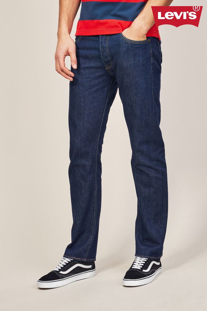 Levi's® One Wash Navy Blue Wash 501® Original Jeans (418744) | £85