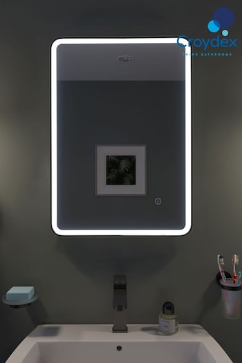 Croydex FlexiFix Henderson Illuminated Mirror 700x 500mm (418758) | £209