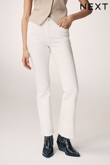 White Supersoft Bootcut Homme Jeans (418959) | £26