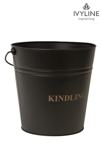 Ivyline Black Kindling Bucket (418981) | £45