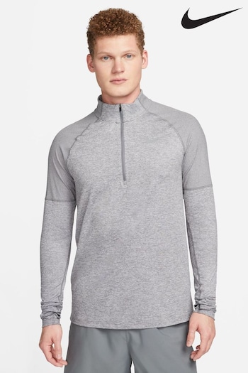 Nike Grey Element Half Zip Running Top (419424) | £60