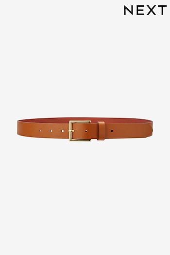 Tan Brown Leather Jeans Belt (419584) | £12.50