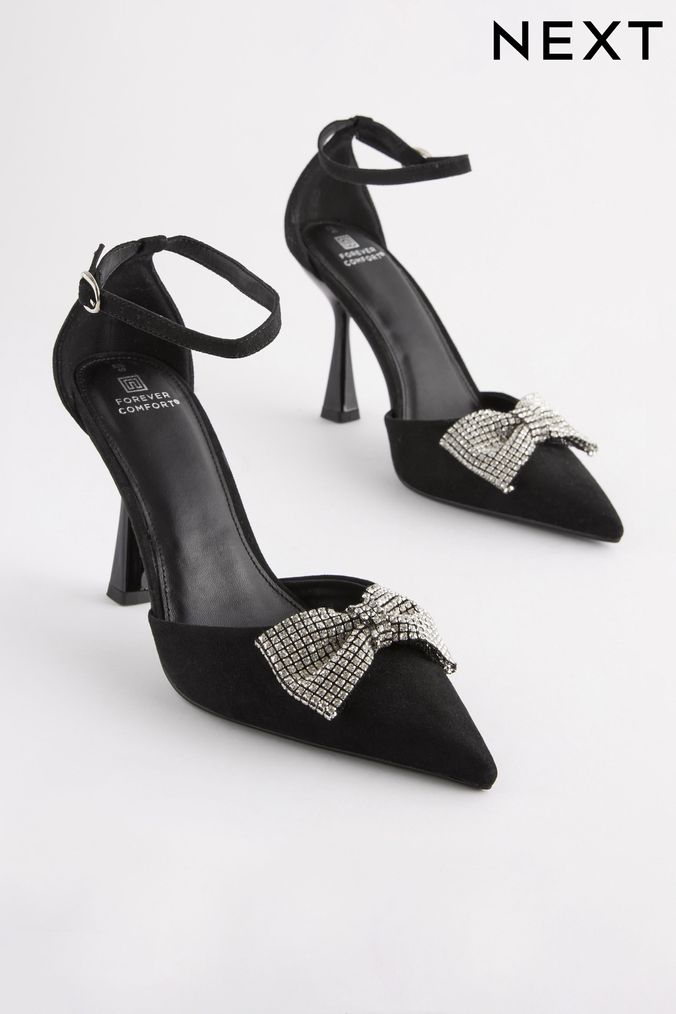 Ladies black hot sale high heels