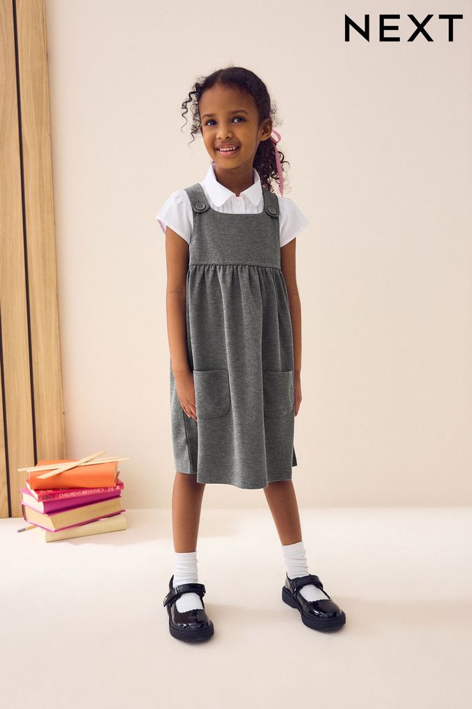 Girls Pinafore School Dresses Next Official Site