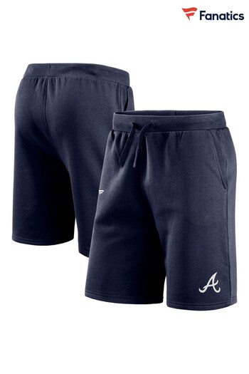 Fanatics Blue Atlanta Braves Fleece Shorts (419977) | £35