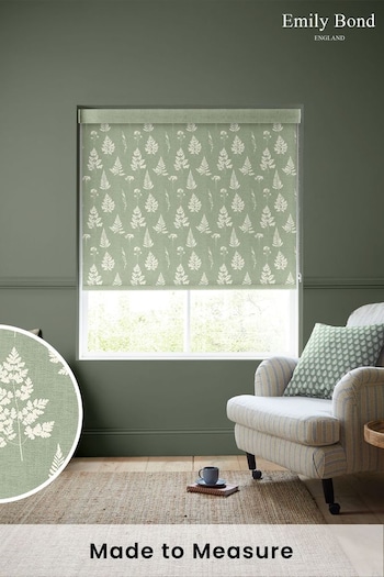 Emily Bond Sage Tynesfield Made to Measure Roller Blinds (420554) | £58