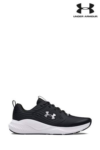Under Armour Charged Commit TR 4 Black Trainers (420620) | £71