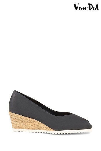 Van Dal Peep Toe Espadrille Wedge Sandals (420744) | £80
