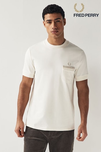 Fred Perry Pocket Detail T-Shirt (421002) | £65
