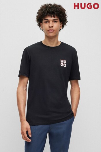 HUGO Dimento Black T-Shirt (421051) | £39