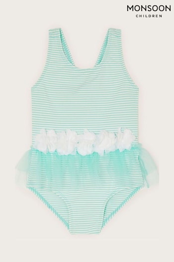 Monsoon Baby Seersucker Swimsuit (421138) | £18 - £20