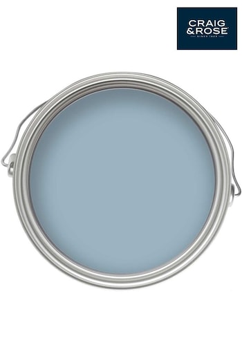 Craig & Rose Blue Chalky Emulsion Pompadour 50ml Tester Paint (421203) | £3.50