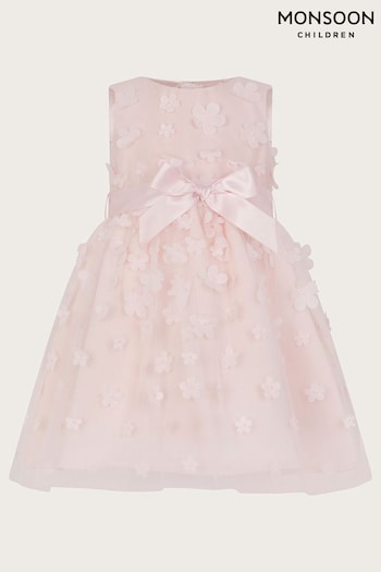 Monsoon Baby Reya 3D Scuba Bridesmaid Dress (421212) | £52 - £57