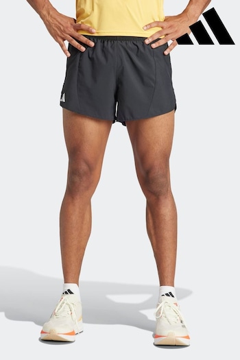 adidas Black Adizero Essential Running Shorts (421281) | £25