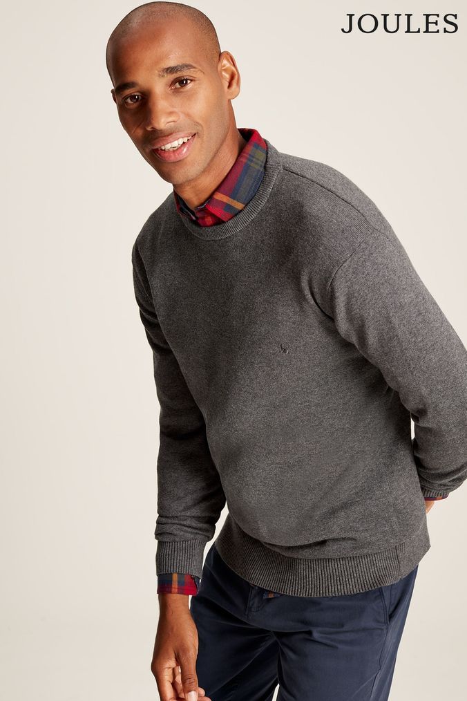 Joules best sale grey jumper
