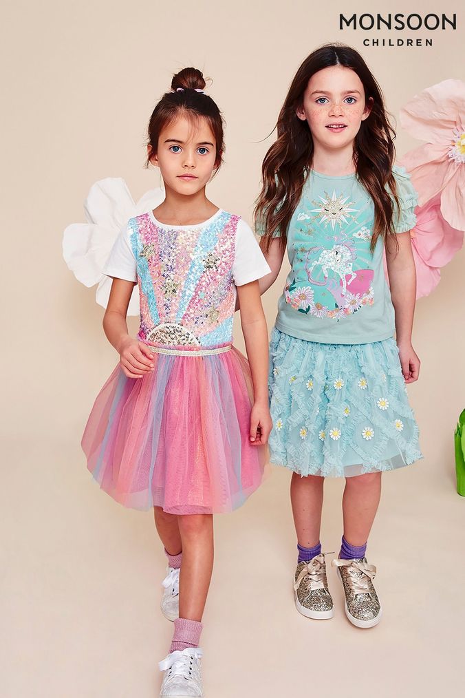 Monsoon rainbow outlet sequin dress