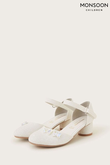 Monsoon Natural Coco Butterfly Two Part Heels (421647) | £30 - £34