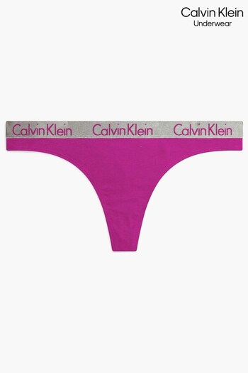 Calvin Klein Radiant Cotton Thong Briefs (421762) | £14