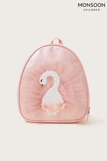 Monsoon Pink Odette Swan Backpack (421951) | £25