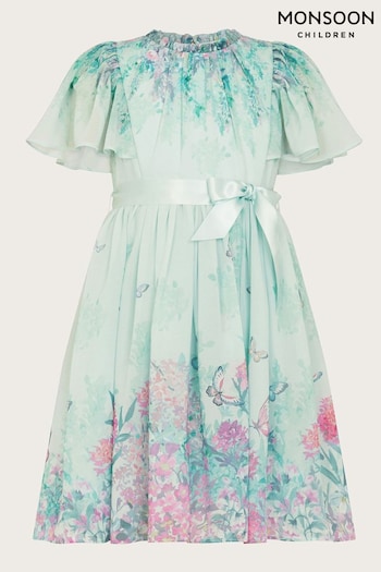 Monsoon Alium Botanical Print Dress (422106) | £52 - £62