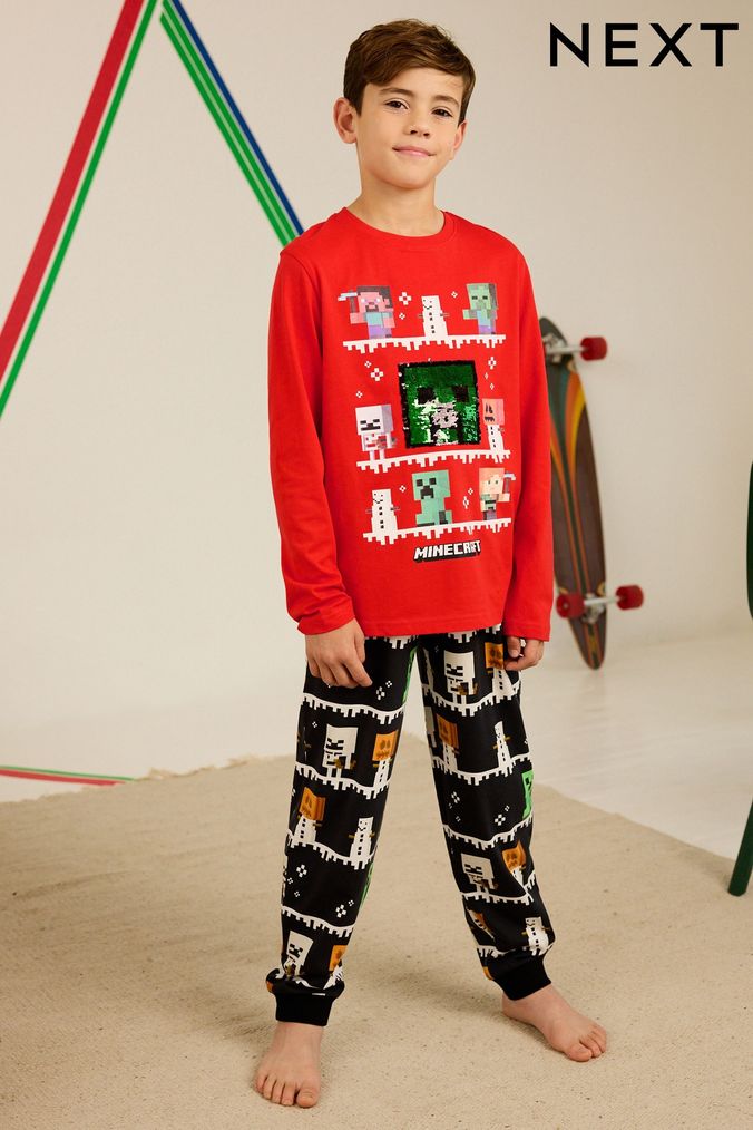 Christmas minecraft pyjamas online