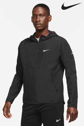 Nike Black Repel Miler Running Jacket (422726) | £70