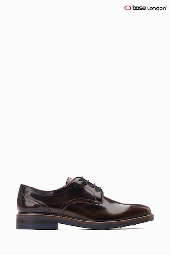 Base London Mawley Lace-Up Derby Brown Shoes (422852) | £75
