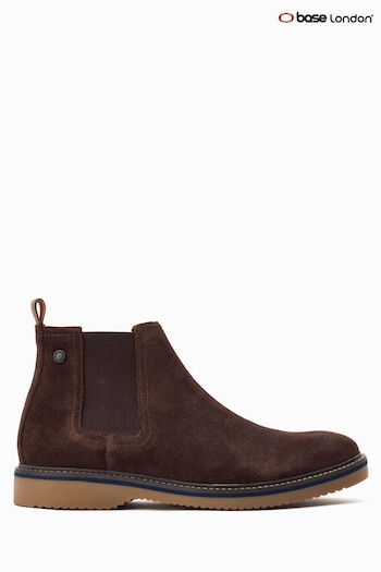 Base London Hooper Pull-On Chelsea Brown Boots (422900) | £75