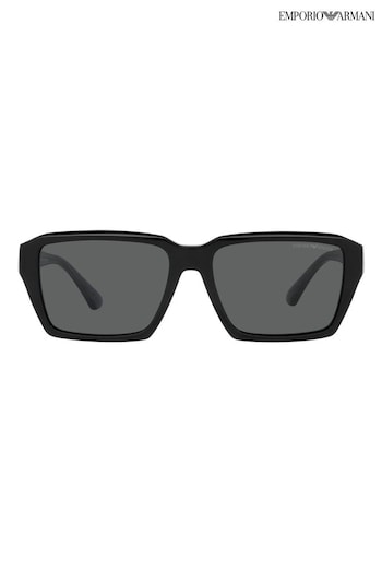 Emporio Armani Black 0EA4186 Sunglasses Blau (423364) | £138