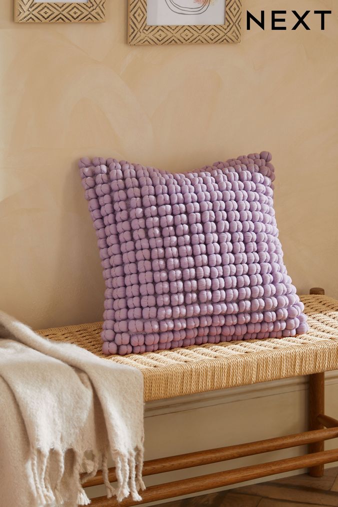 Purple Cushions Throws Next UK