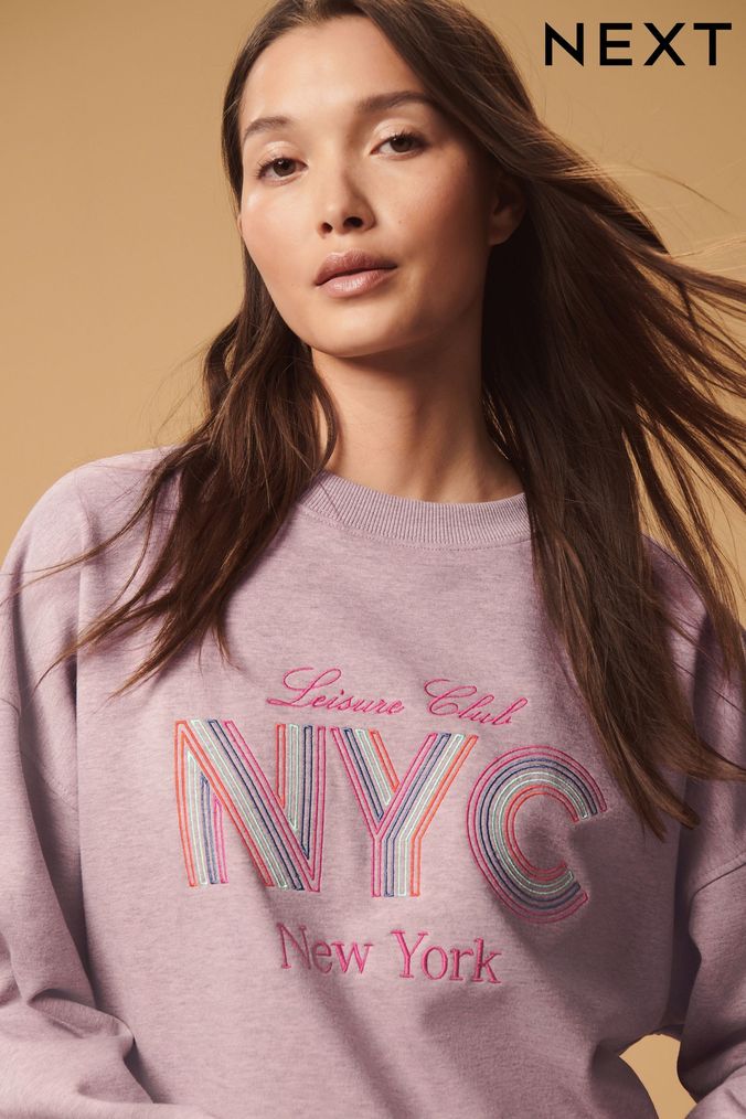 Women's petite crew neck sweatshirts online