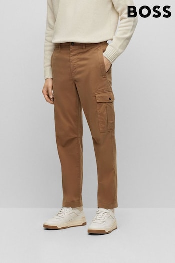 BOSS Natural Cargo Trousers (424872) | £139