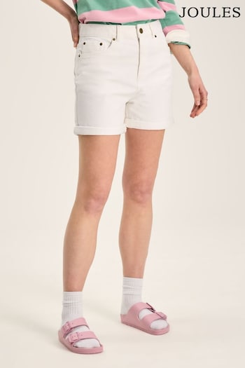 Joules White Denim Shorts (424934) | £49.95