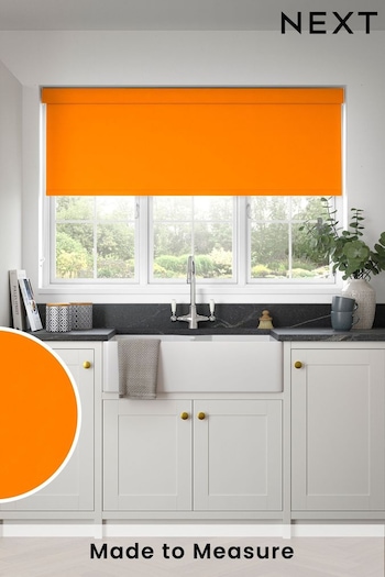 Orange Glow Made to Measure Blackout Roller Blind (425429) | £55