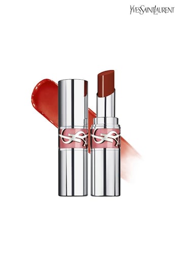 brelok z logo saint laurent akcesoria Loveshine Rouge Volupte Shine Lipstick (426236) | £36