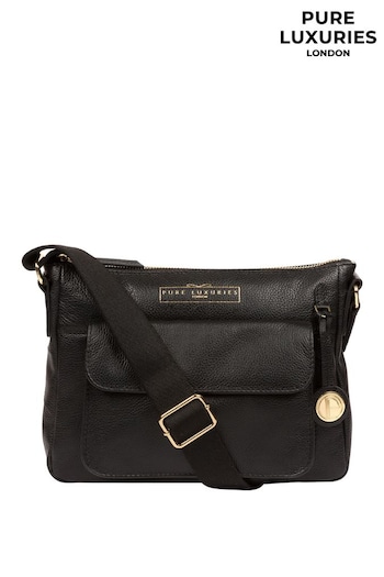 Pure Luxuries London Tindall Leather Shoulder Bag (426280) | £49