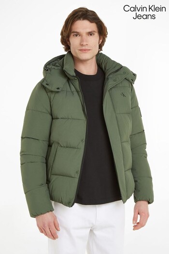 Calvin Klein Jeans Green Essentials Non Down Jacket (426338) | £180